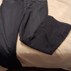 Laurie Felt Los Angeles  Dark Blue Denim Jeans